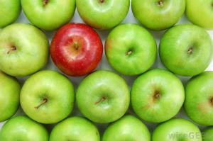 green-apples-with-one-red-apple